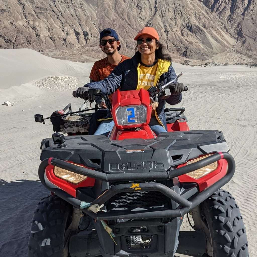 ATV ride in Ladakh itinerary