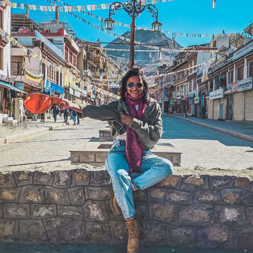 Leh market Ladakh itinerary