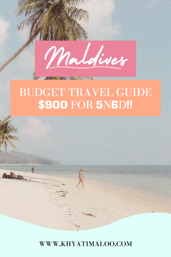 Budget Holiday in Maldives, Guide to Budget Holiday in Maldives