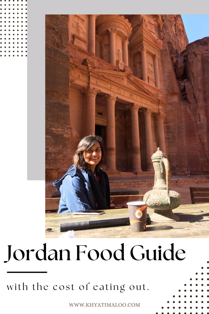 Vegetarian Food Guide to Jordan, Vegetarian Food Guide to Jordan